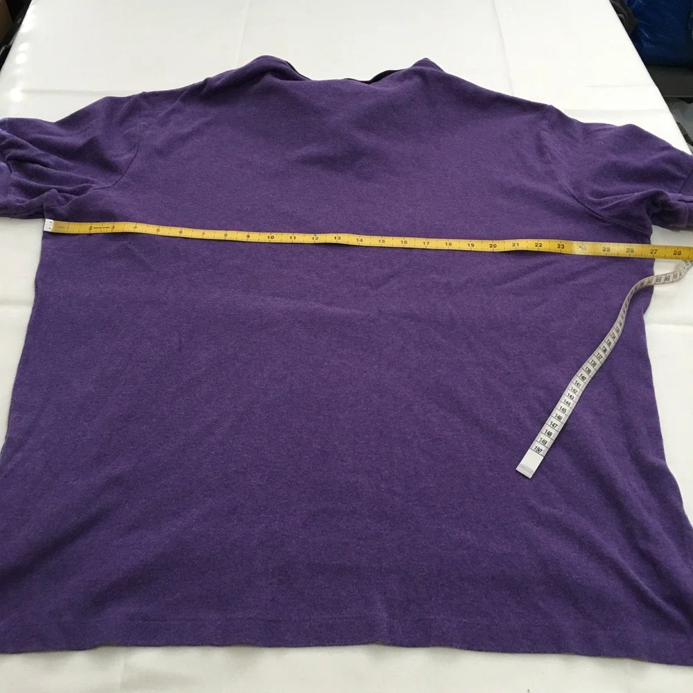 Polo Ralph Lauren Polo Shirt Mens XL Purple Preppy